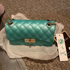 Bag with adjustable chain